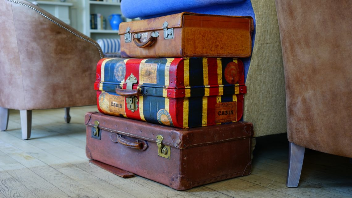 suitcase luggage packing