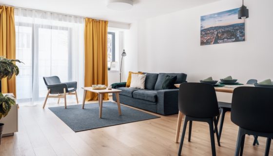 Bezkľúčový apartmán s 3 spálňami a 2 kúpeľňami